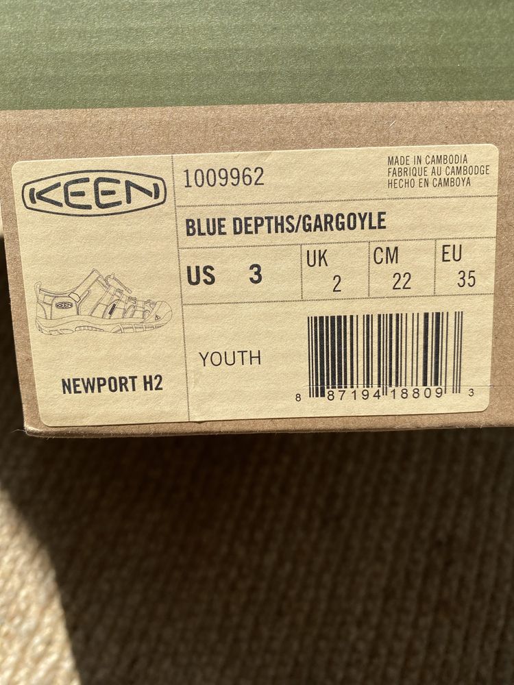 Keen, sandałki idealne, Newport H2, 35