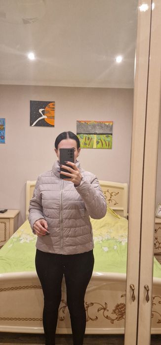 Куртка серебро 46 размера