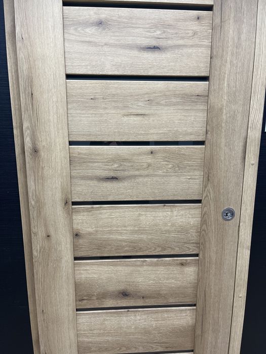 Dre Nowa ościeżnica prosta stała futryna  90 Prawa Dąb Evoke