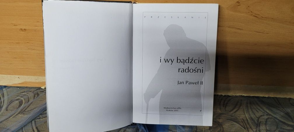 Książka PRZESŁANIE i wy bądźcie radośni  Jan Paweł II