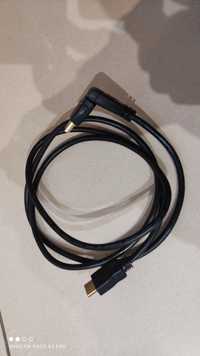 HDMI kabel wtyk prosty i wtyk kątowy