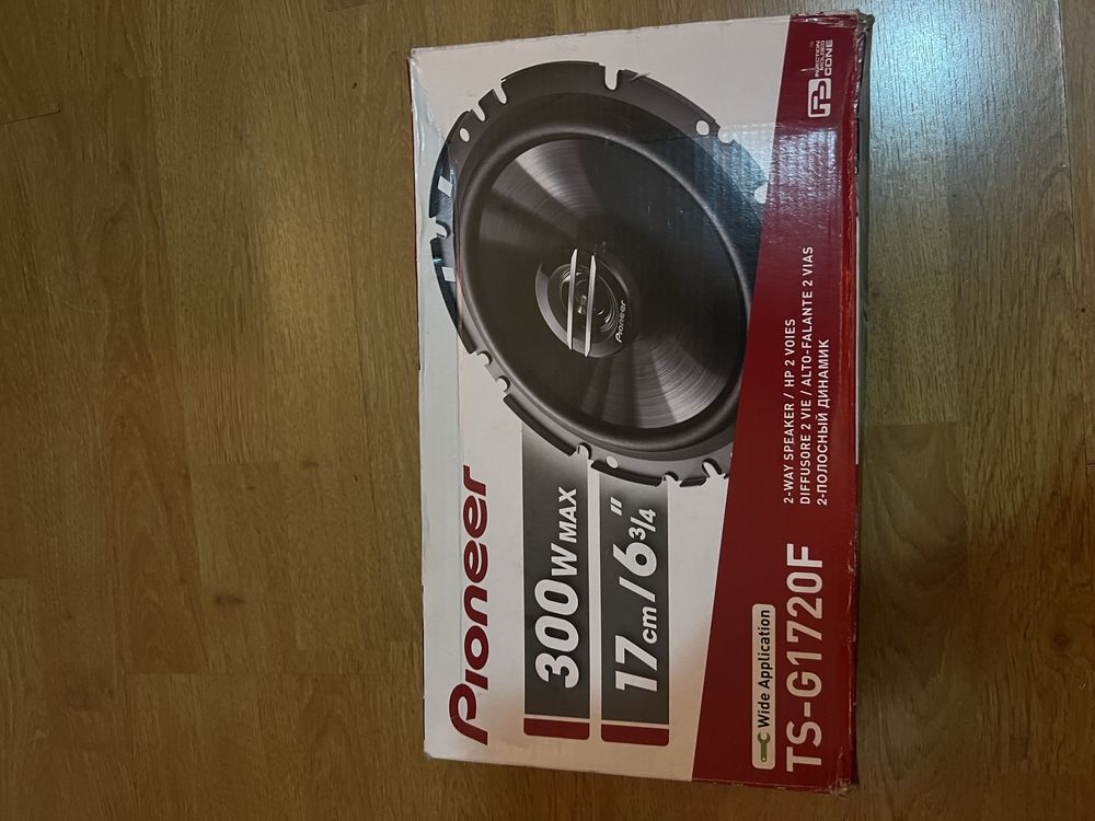 Vendo colunas pioneer auto e Radio auto