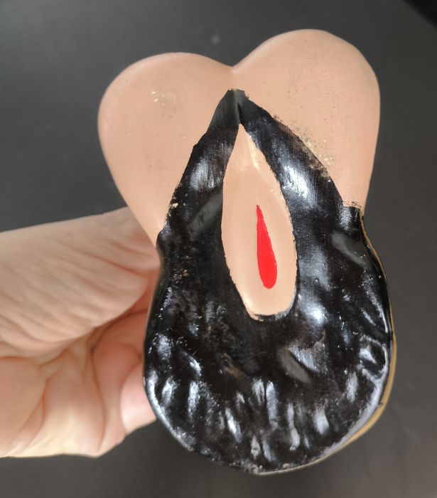 Falo das Caldas vintage em cerâmica