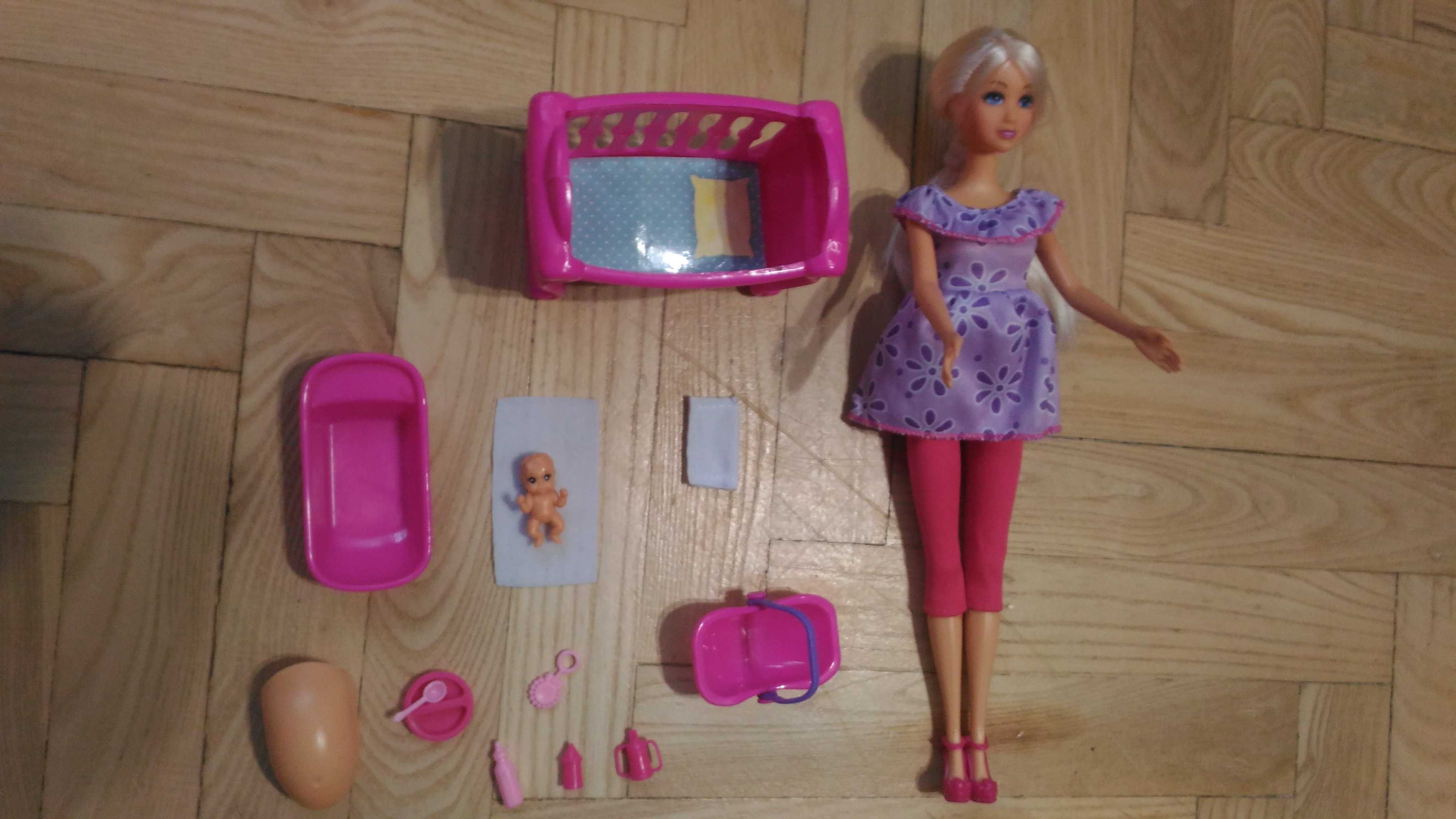 Barbie welcome baby duży zestaw nowy