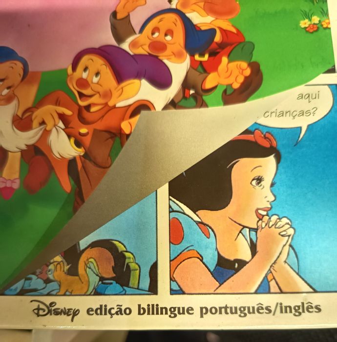 Banda desenhada - Disney - Português/Inglês - Colecção