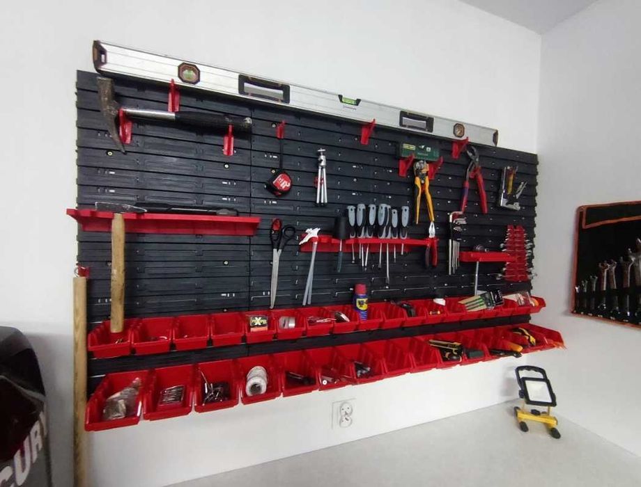 Органайзер панель для інструментів 115х39см дошка 7 контейнерів