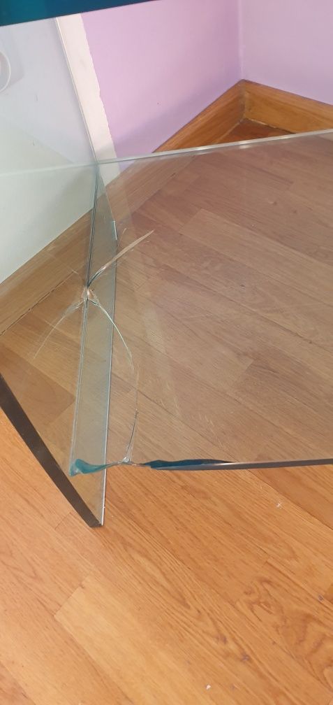 Elegancka szklana Gablota