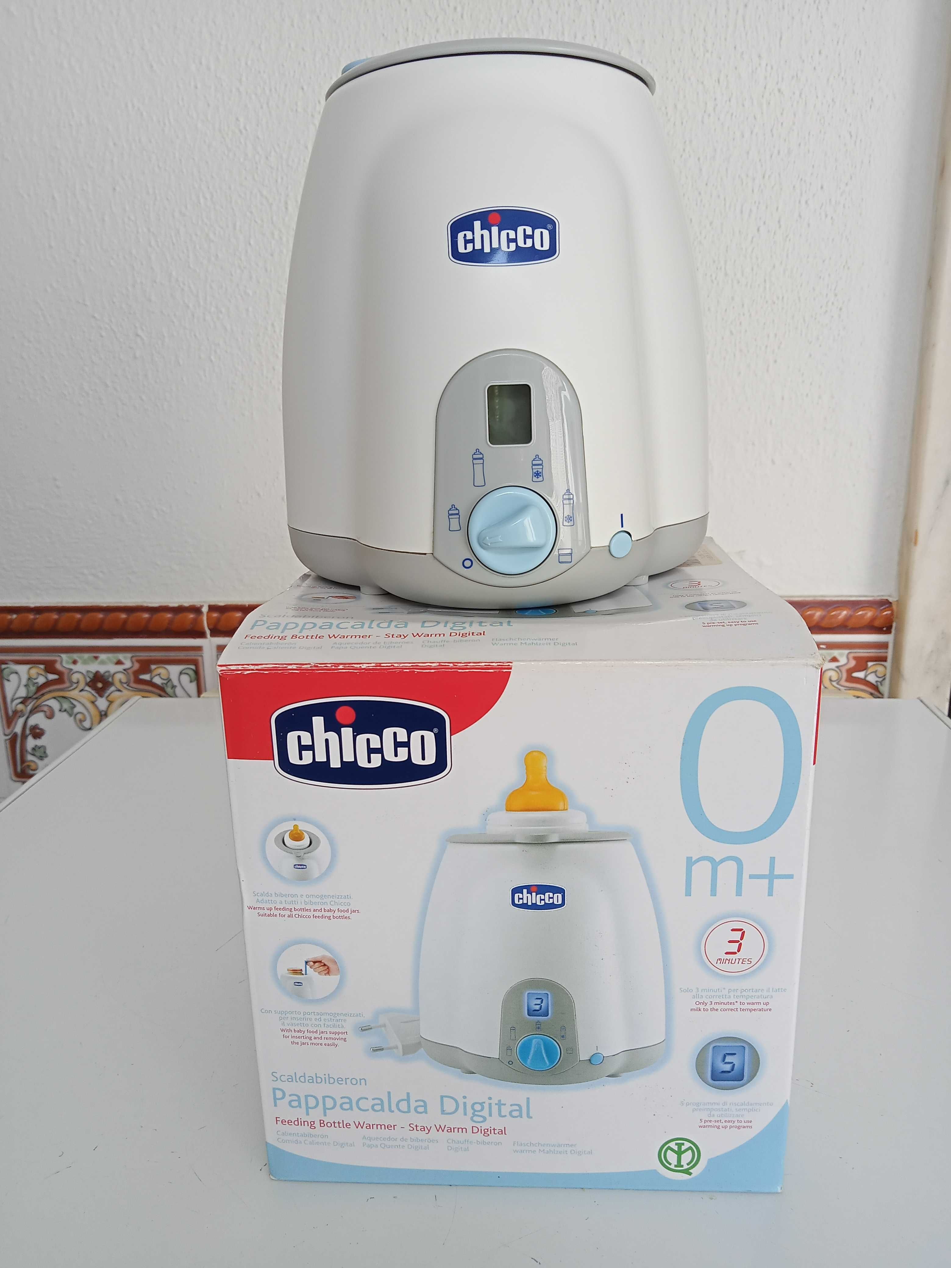 Aquecedor Biberão Chicco Digital