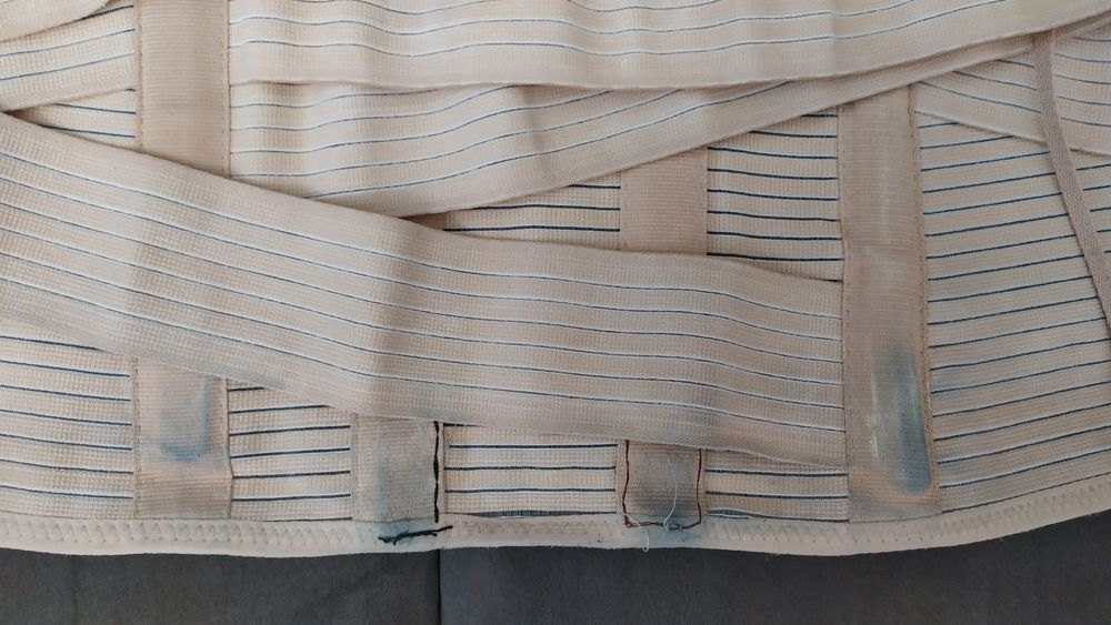 Корсет грудопоперековий грудопоясничный коректор осанки aurafix AO-90