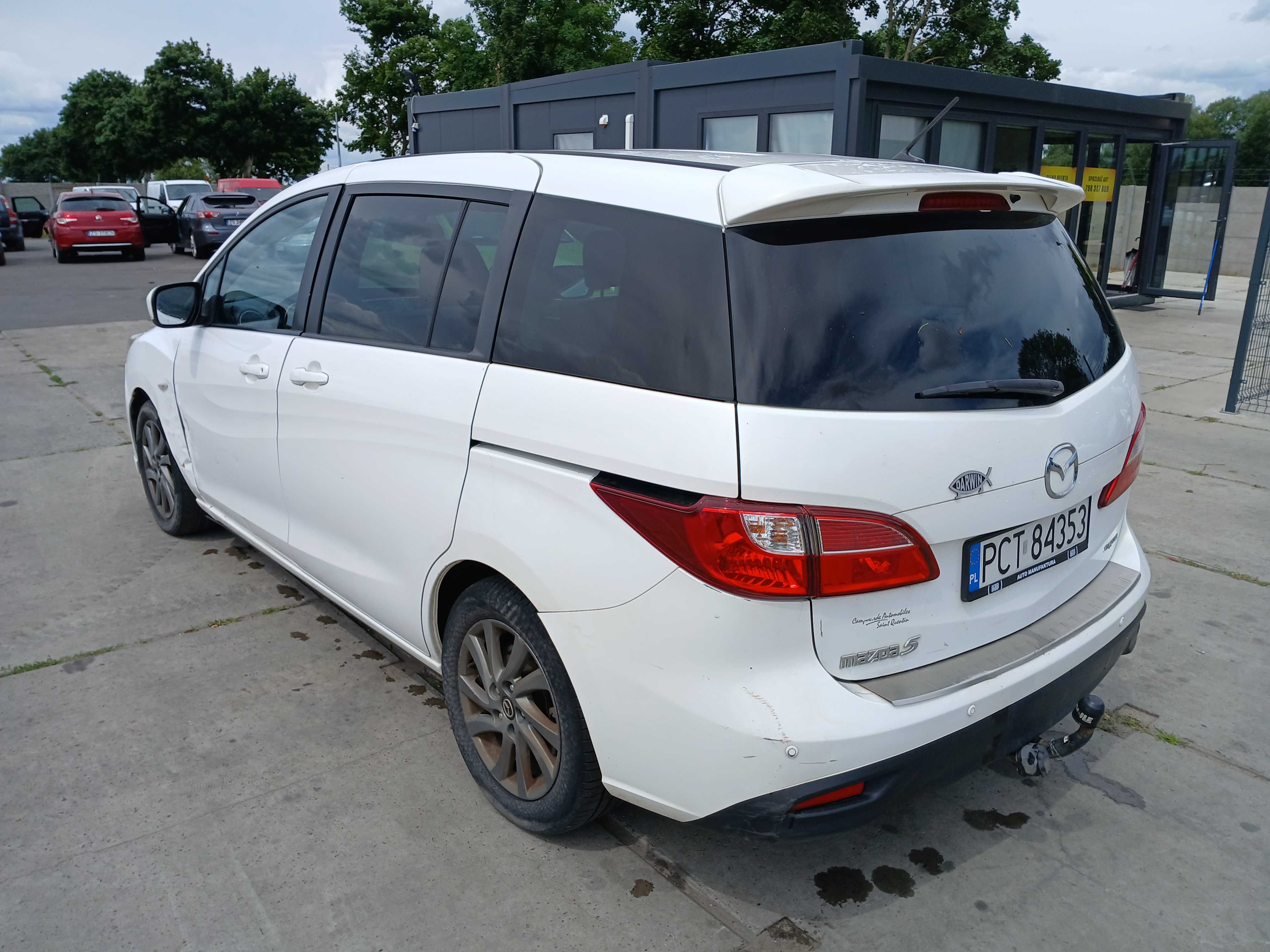 Mazda 5 minivan 7 osobowy 1.6 diesel 2012r