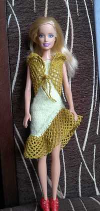 Sukienka i bolerko dla lalki Barbie, ubranko