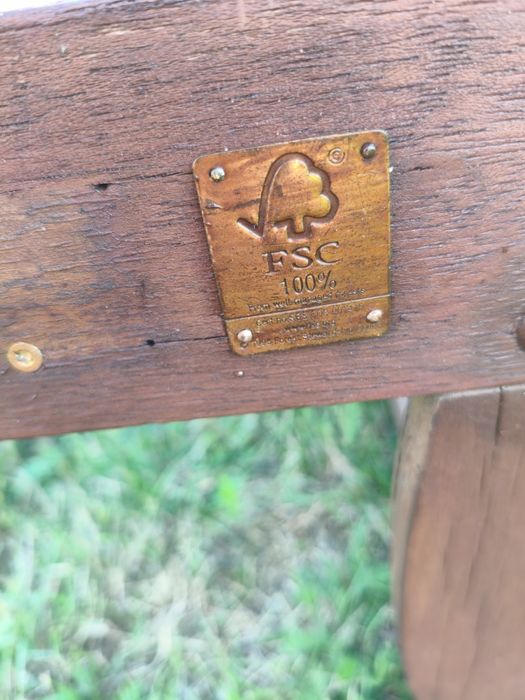 Leżak Dalripa 71 x 198 cm drewno eukaliptus twarde FSC