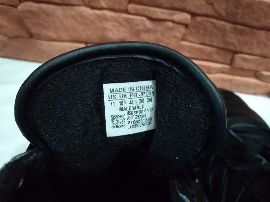 Кожаные оригинальные кроссовки Adidas Neo