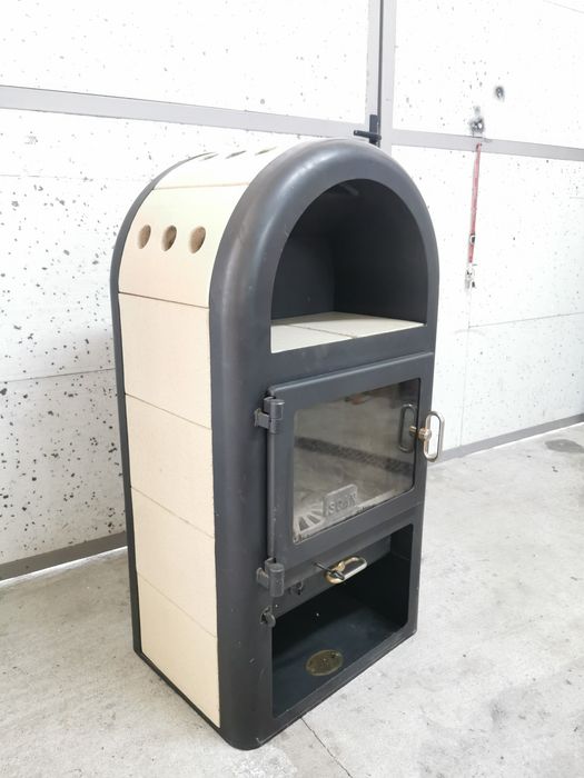 Piec wolnostojący piecyk koza kociołek kominek z Niemiec kominki PROMO