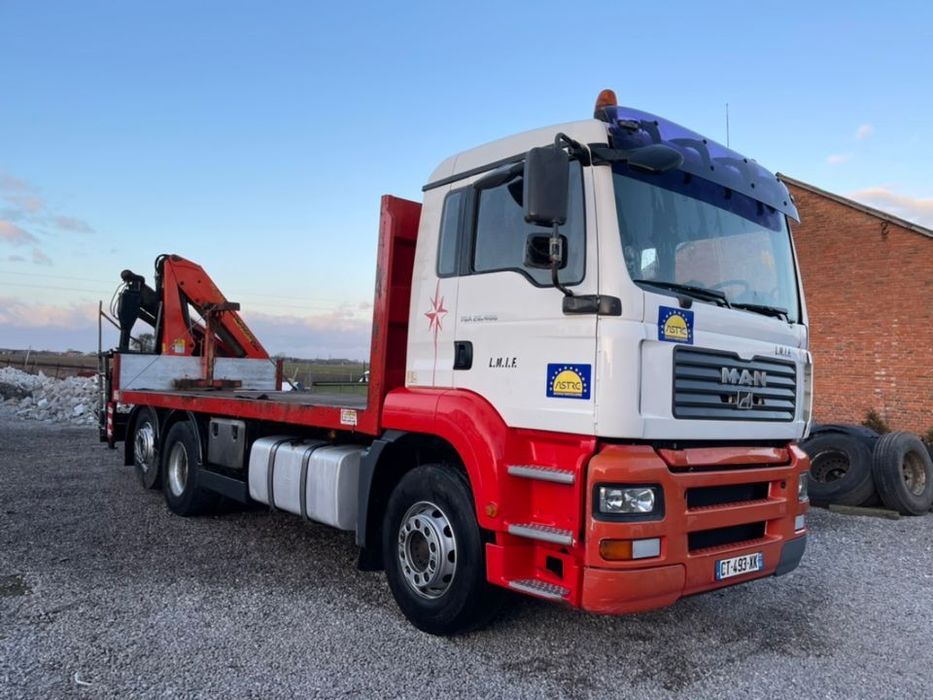 MAN TGA 26.400 HDS  ROTATOR  widły