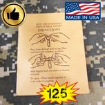 Акція! Армійські ланцюжки по стандартам США/НАТО (dog tag) Made in USA