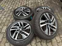 Felgi aluminiowe 16" 4x108 DS3 Peugeot 208 z oponami zimowymi