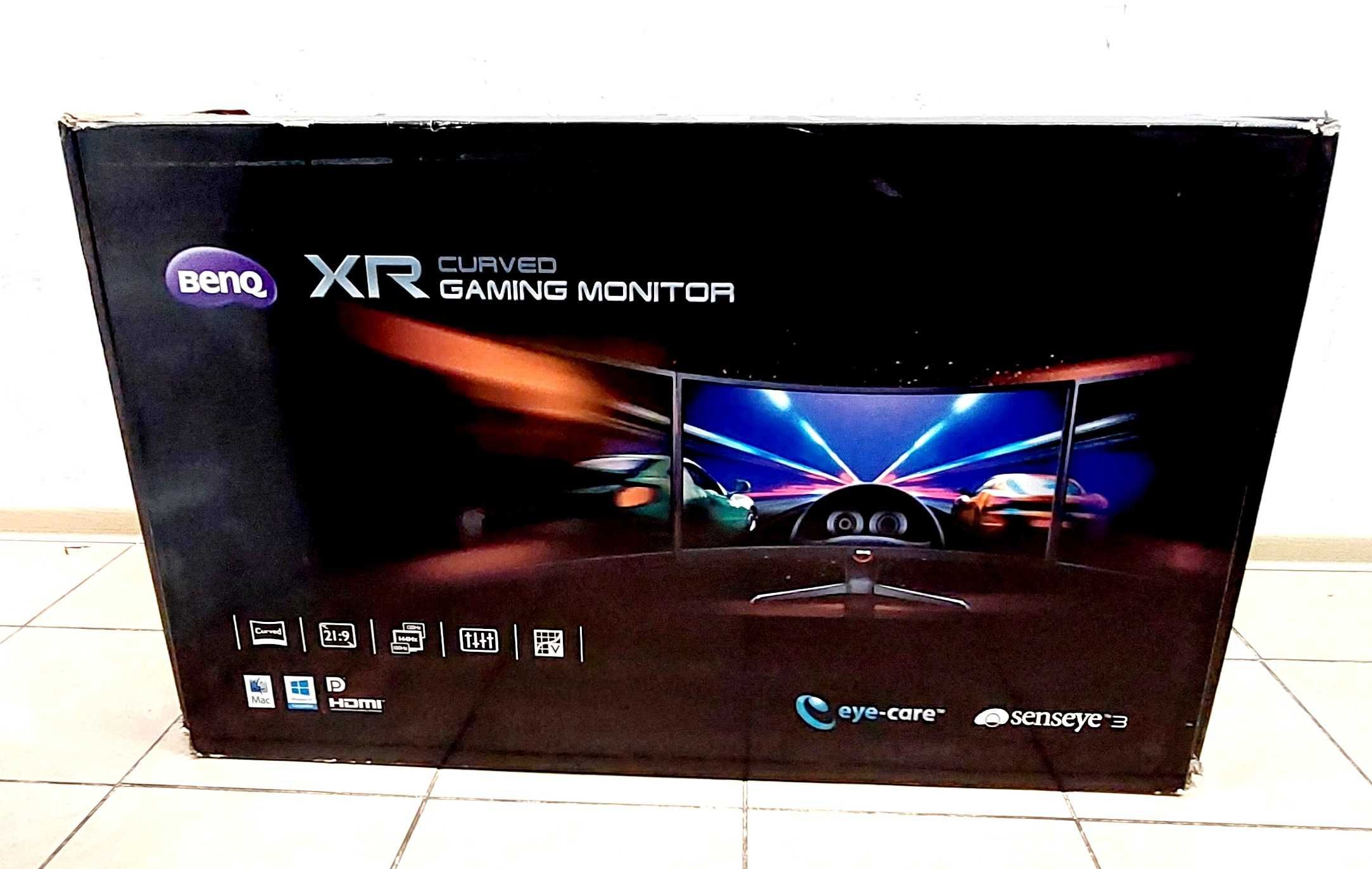 Monitor Benq  XR3501 35' 21:9 144HZ ZAKRZYWIONY