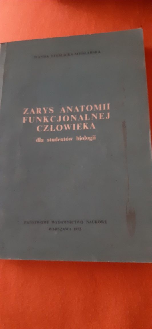 Zarys Anatomii Funkconalnej Człowieka  dla studentów biologii
