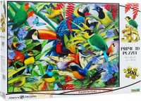 Пазл 3D Джунглі, птахи 61-46 см 500 деталей