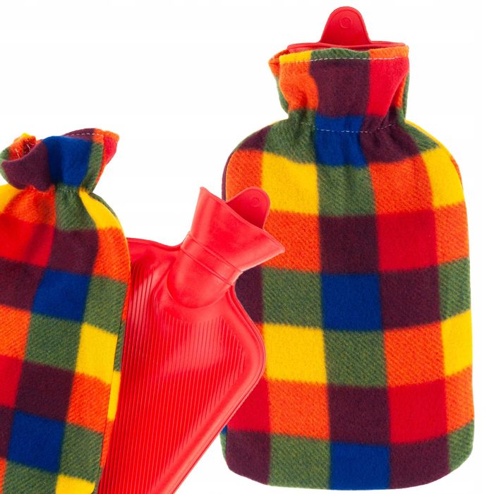 Termofor gumowy wielokolorowy 2L