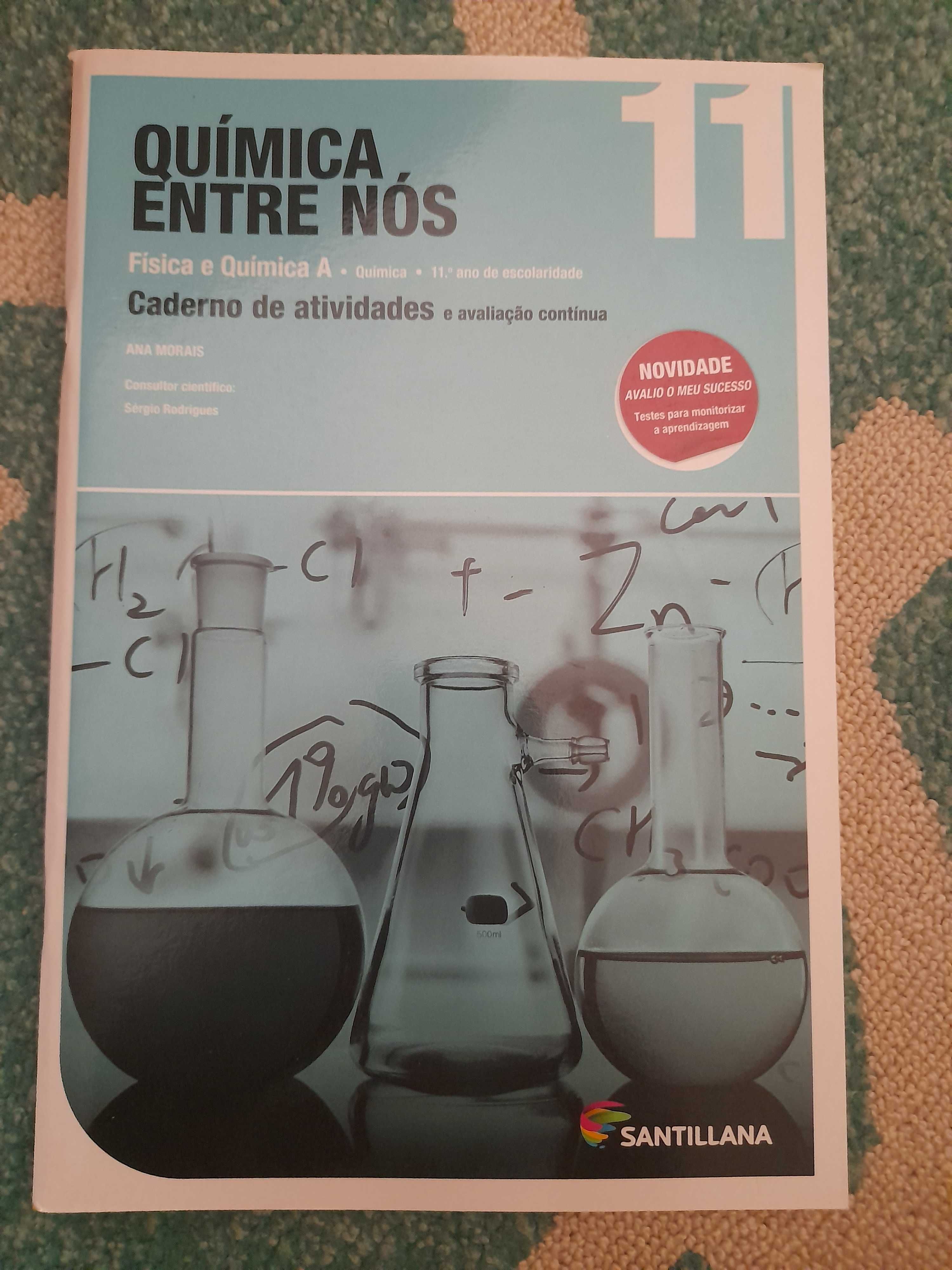 Caderno de atividades de química A 11º ano