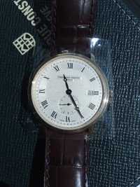 Frederique Constant швейцарские мужские часы Женева, сапфир, РРЦ $1695