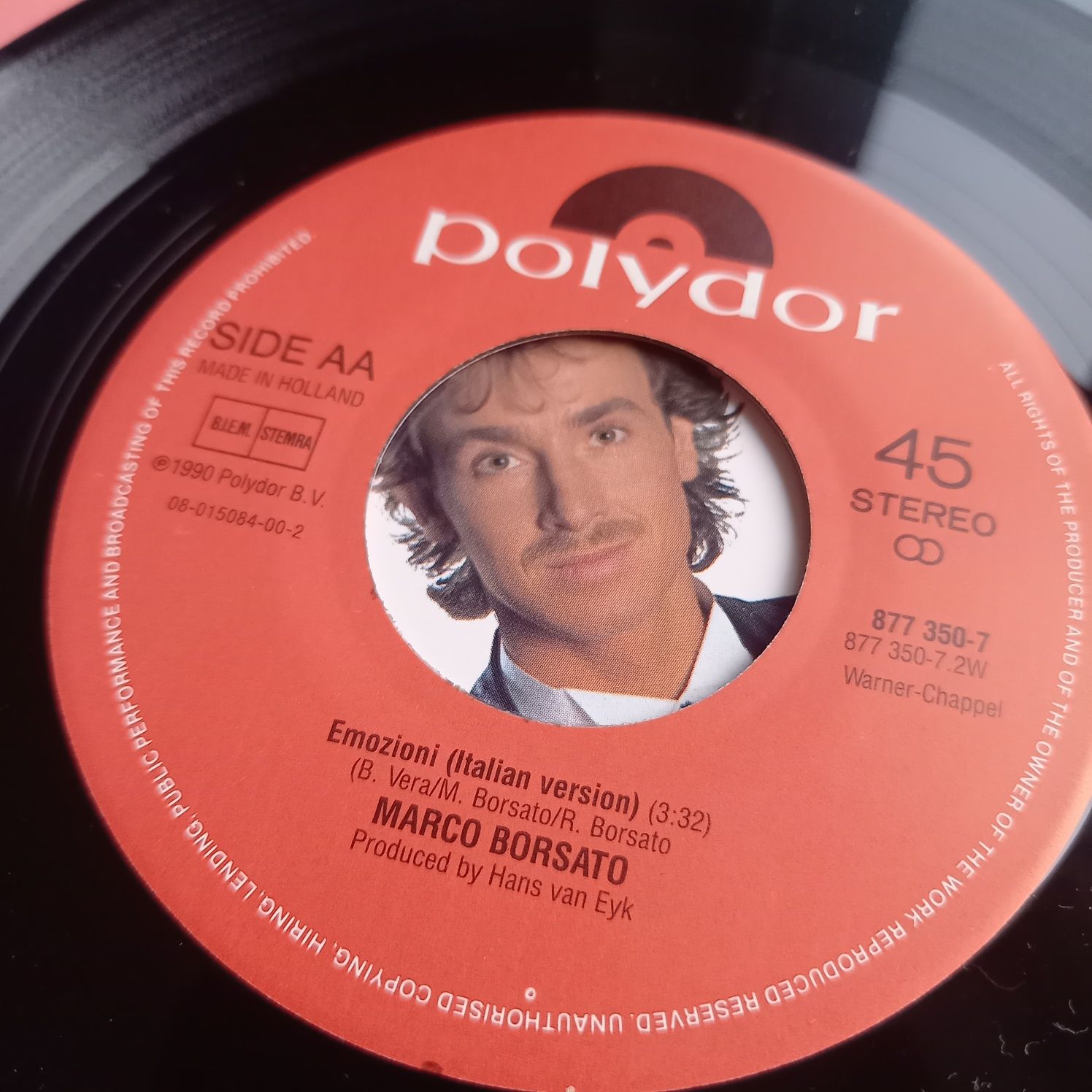 Płyta winylowa mała Marco Borsato