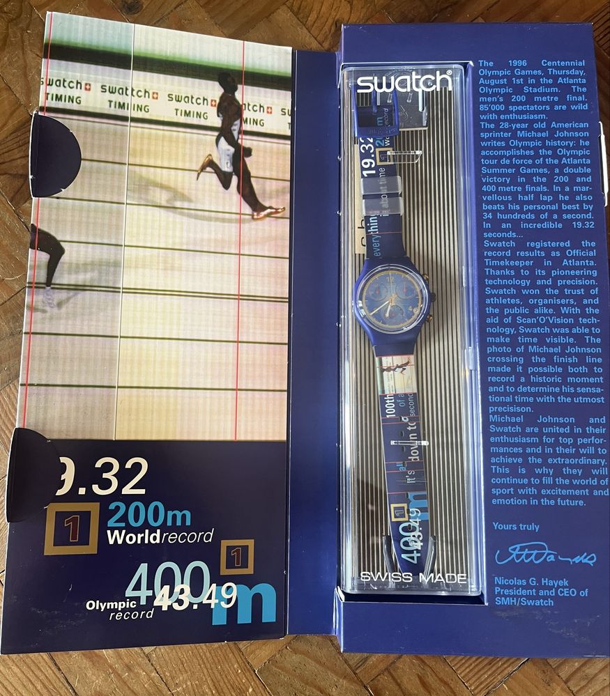 Relógio Swatch Gold Medal