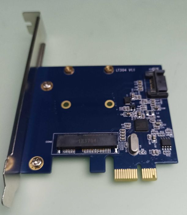 PLACA Adaptadora Ssd M-Sata Para Pci-E