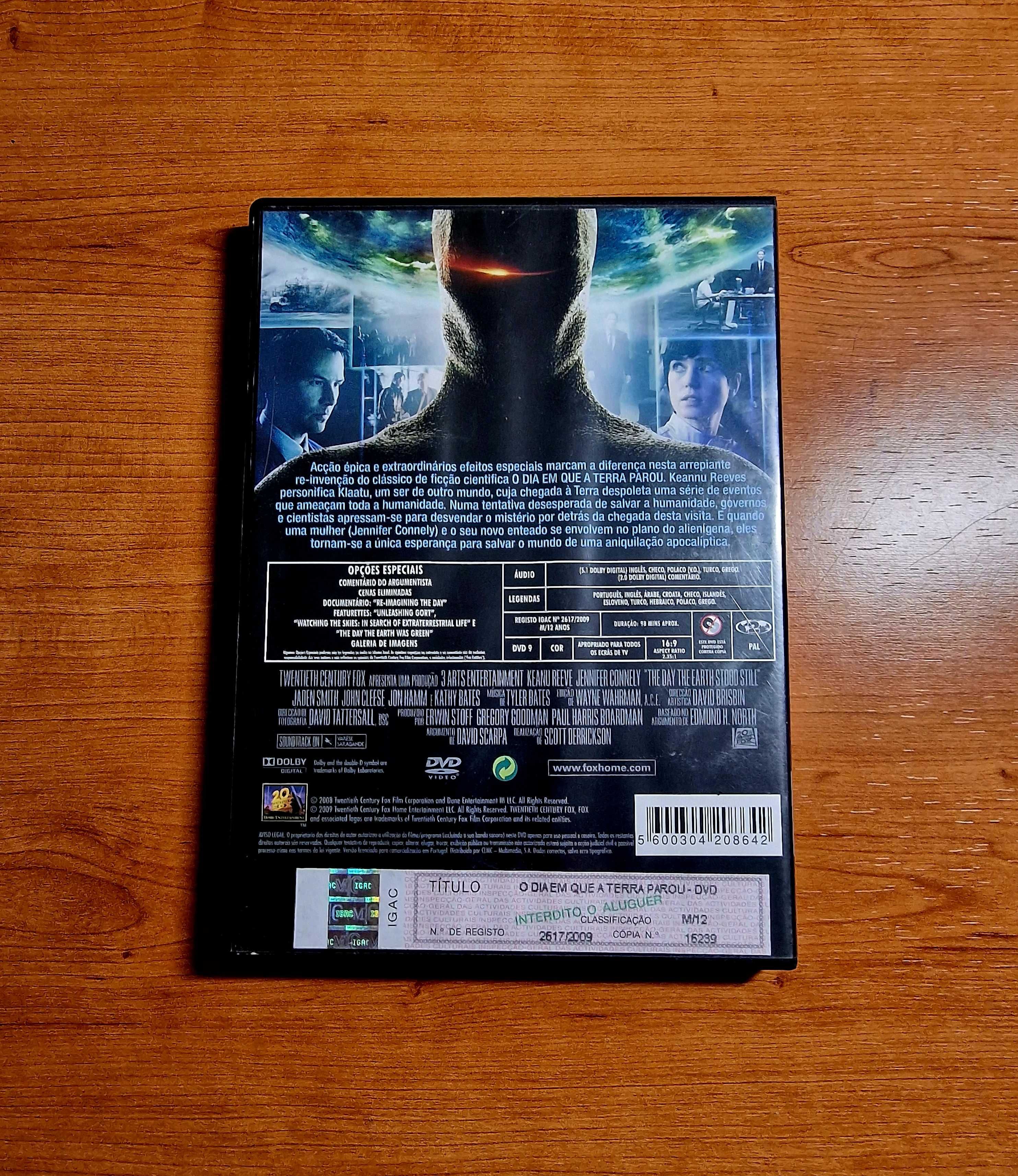 O DIA EM QUE A TERRA PAROU (Keanu Reeves/Jennifer Connelly/Kathy Bates