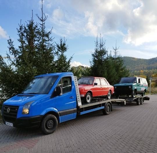 Laweta pomoc drogowa holowanie autolaweta transport