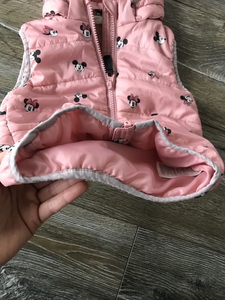 Kamizelka , bezrękawnik myszka minnie r.80 HM