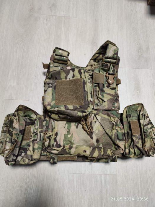 Плитоноска жилет якеда YAKEDA мультикам/multicam