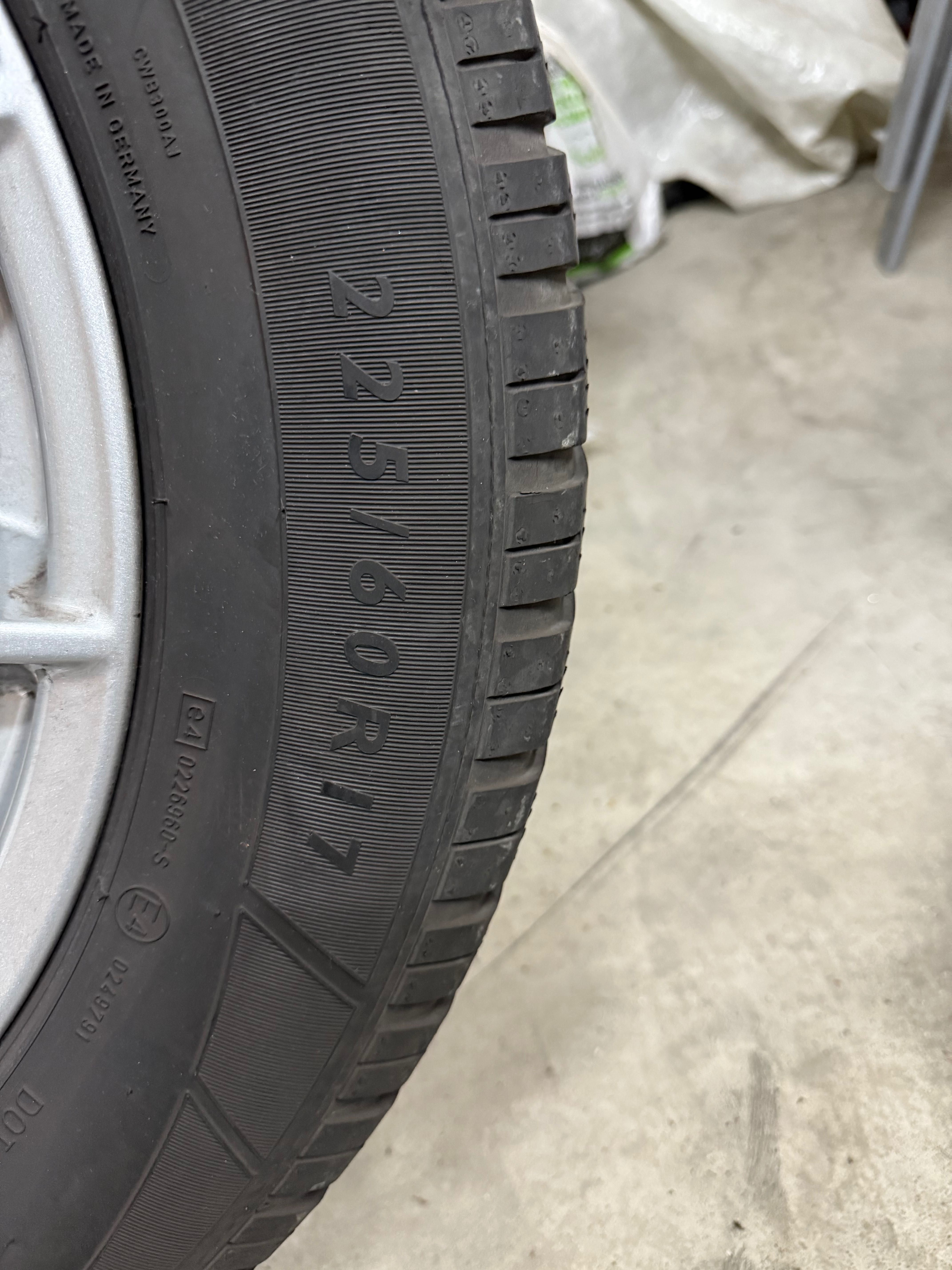 Pneus BMW X3 - completo