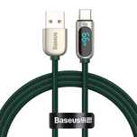 Kabel Usb Do Usb-C Baseus Display, 66W, 1M (Zielony)