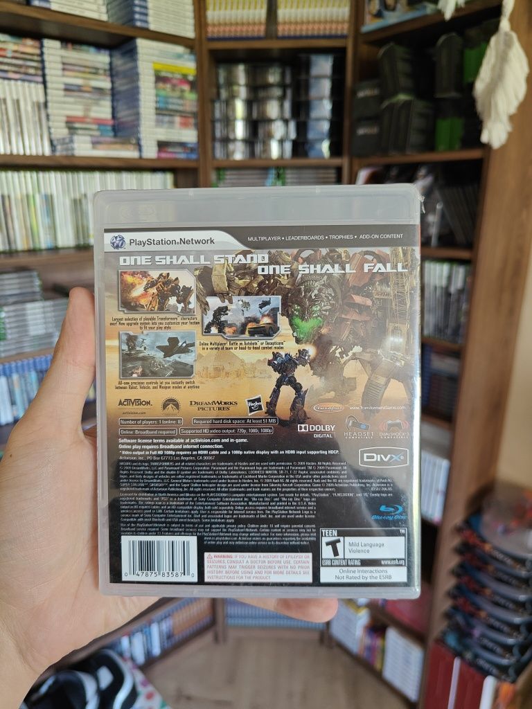 PS3 Transformers Revenge of the Fallen Nowa