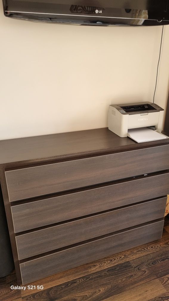Meble Black Red White-Szafa plus Komoda