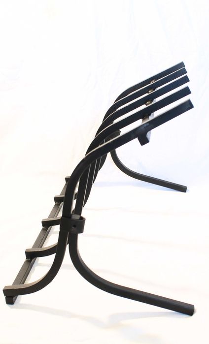 Grelha para lareira (aço forjado)