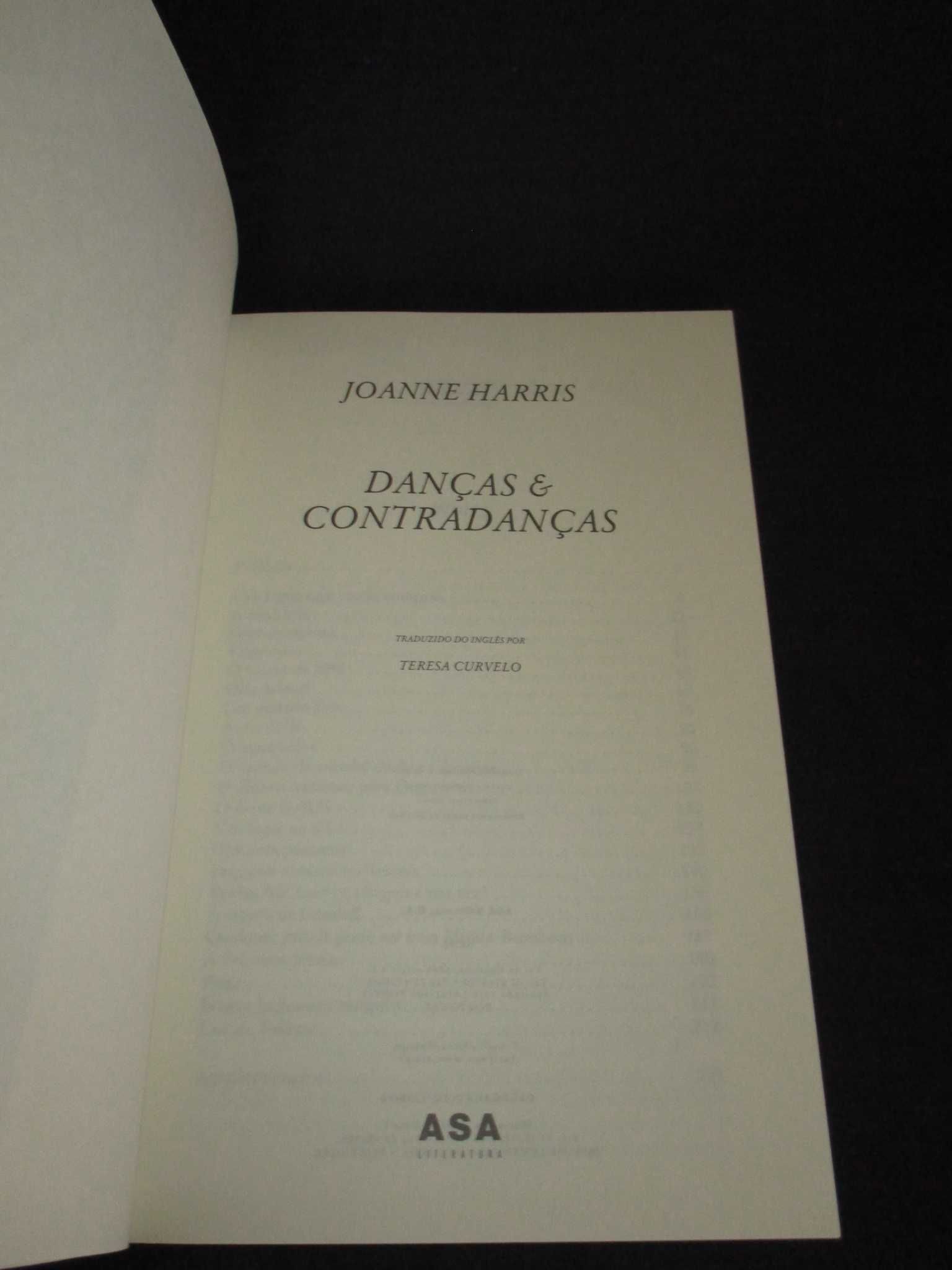 Livro Danças & Contradanças Joanne Harris