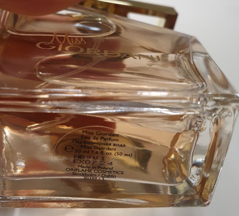 Miss Giordani woda perfumowana 50ml Oriflame