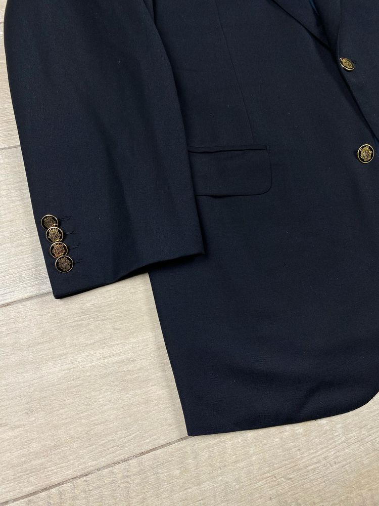 Brioni піджак жакет блейзер золоті ґудзики