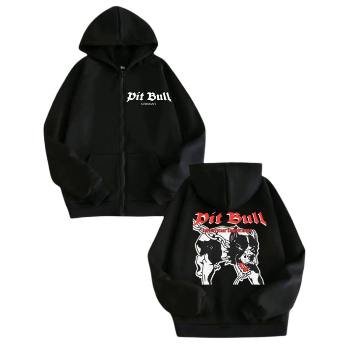Зип-Худи Pit Bull Germany Logo пит буль толстовка кофта lonsdale