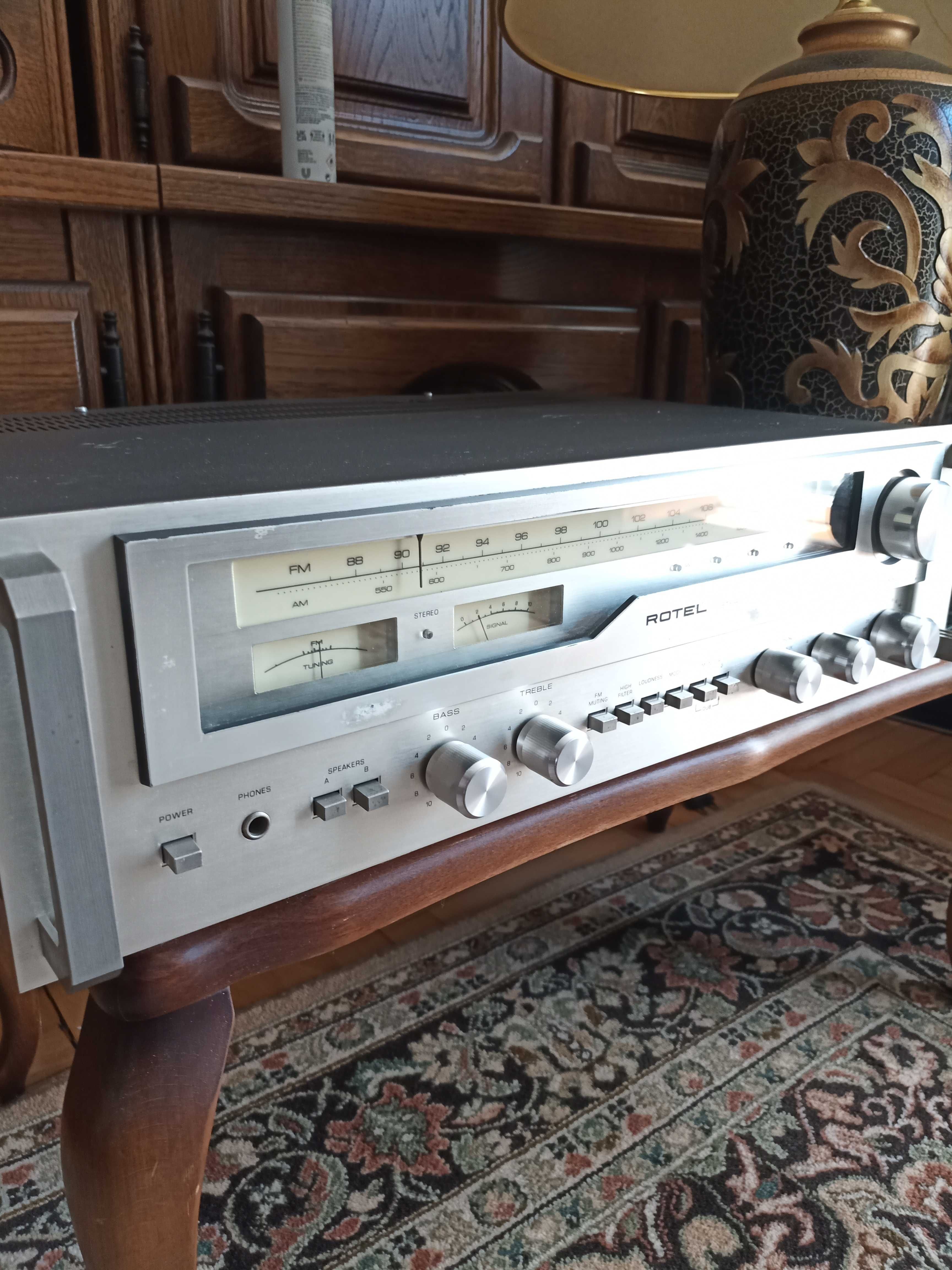 Rotel RX 603 - piękny amplituner. Vintage