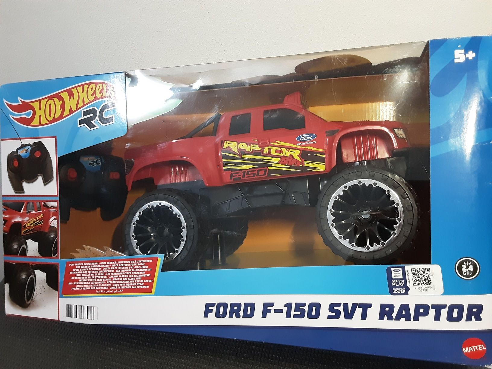 Оригінал Радіокерована машинка hot wheels форд ford f-150 хот вілс