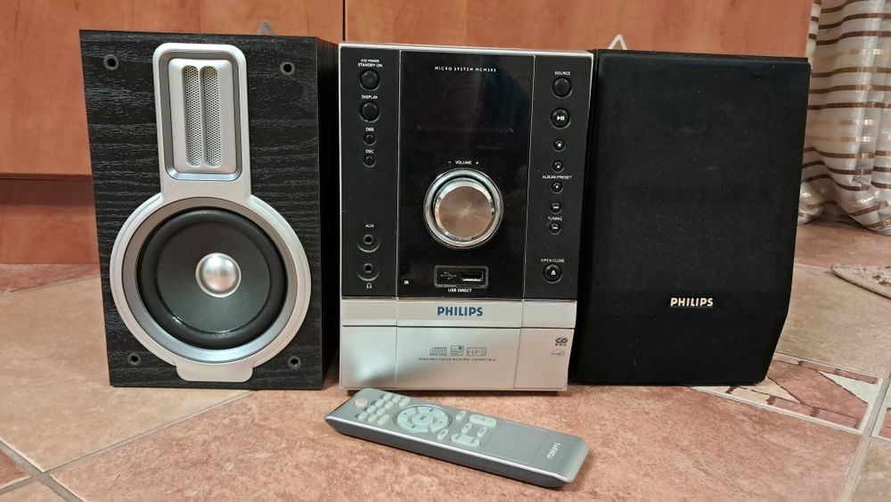Wieża Philips zUSB.
