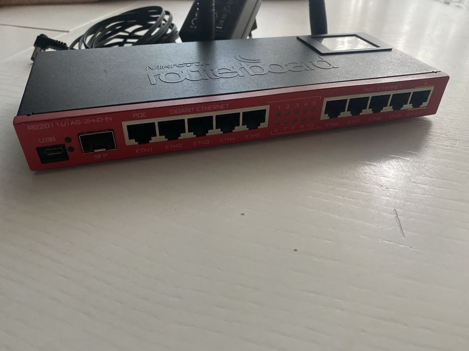 Продам MikroTik RouterBoard RB2011UiAS-2HnD-IN  +SFP 1550