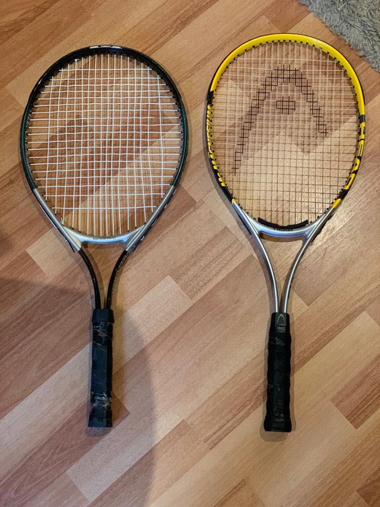Raquetes de Tenis - 3 Unidades + bolas