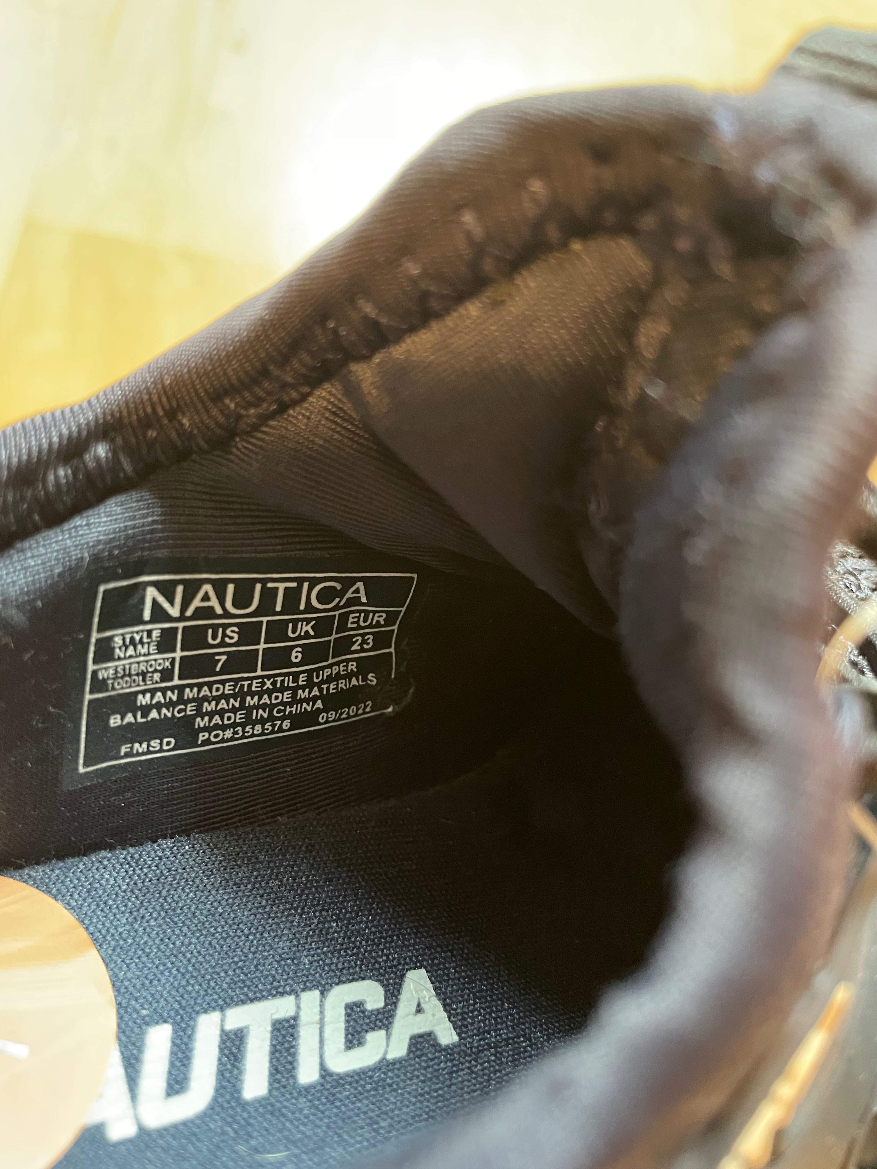 Nowe buty Nautica r.23 dla chłopca