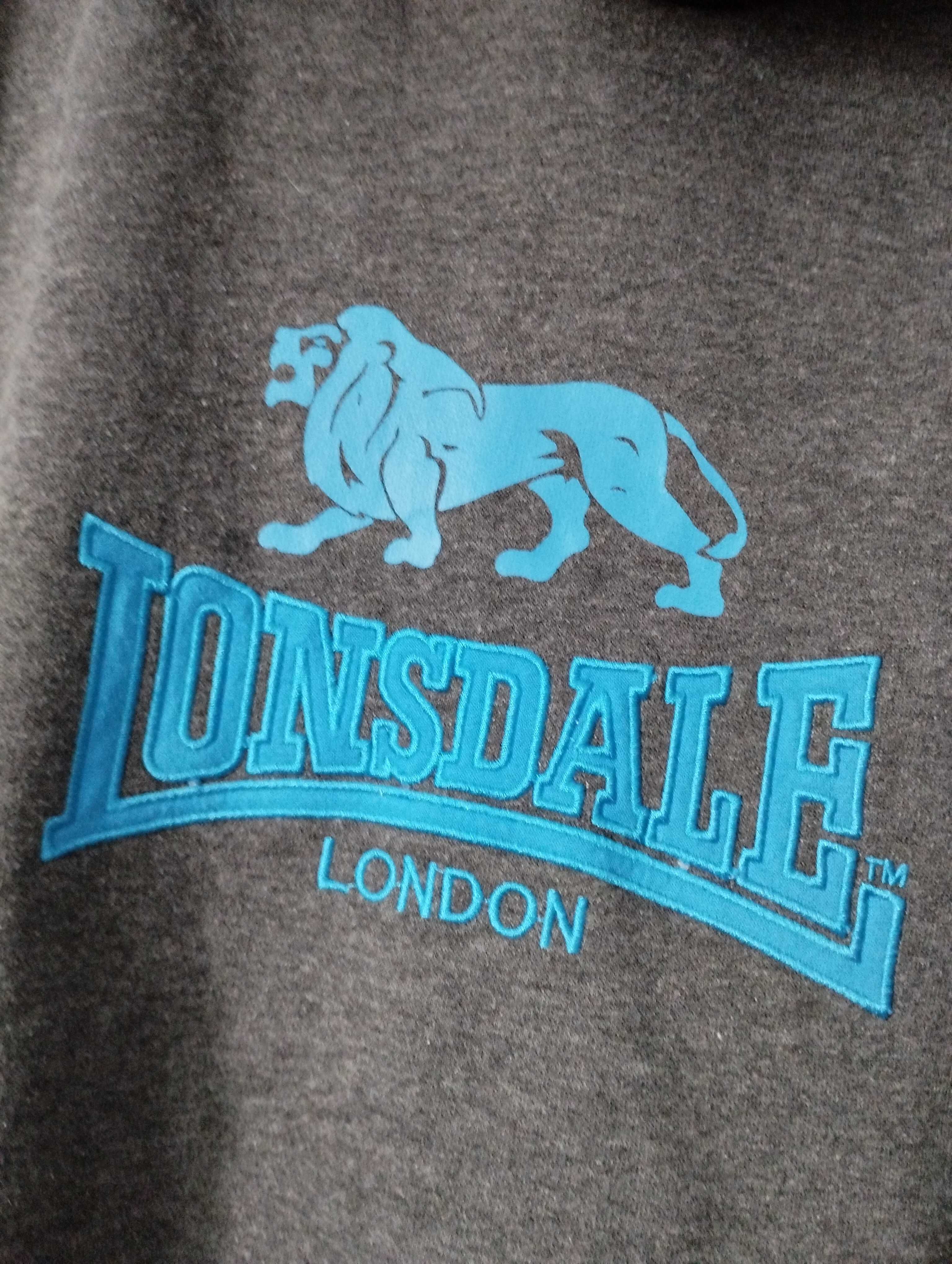 r. 158 cm bluza z kapturem Lonsdale